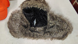 Blaze Orange Hunting Hat Lot Trapper Bomber Cap Ear Flaps Thinsulate L