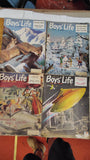 Vintage Boys' Life Magazine Lot 1953-1954 Boy Scouts Space Sci-Fi Covers