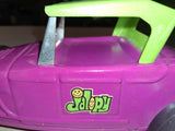 Vtg 1960s Nylint Ford Roadster Jalopy Hot Rod Pressed Steel Toy Car Purple Nice!