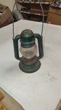 Vintage Linemar Toys Japan Battery Operated Green Metal Railroad Lantern 1950s