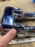 LA Choppers Chrome 7" rise 1 1/4" Handlebar "Hefty Risers" Harley Custom Fat