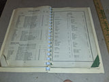 1946 AJS 350cc 500cc Motorcycle Spares List Manual Bound Copy Edition CL-S