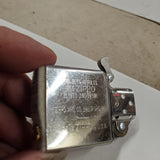 Vtg Unfired 1996 Zippo Cigarette Lighter Camel Powered Polished Chrome Minty!