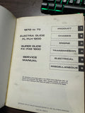 70^75 Harley Service Manual fl flh fx fxe