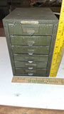 Kennedy Vintage 6 Drawer Metal Machinist Small Parts Storage Organizer Cabinet