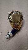 Vintage Sergio Bustamante Style Brass Ceramic Duck Mexican Folk Art Figurine 5.5