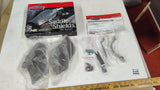 Kuryakyn 1186 Reflective Smoke Saddle Shield Deflectors 00-17 Harley Softail