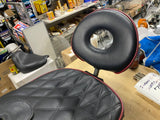 Corbin Indian Chief Seat w Backrest red trim 2014^ Touring Wide Comfort motorcyc