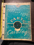 1993^94 Harley Parts Catalog for 1340cc