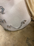 Vtg Mecca Jeweled Shriners Masonic Fez Hat 7 1/4 Butler pa Alhambra Mason Frater