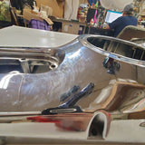 Chrome OEM Primary Cover Harley Softail 1999-2006 Softail Dyna Derby Factory T/O