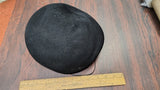 Vintage Berkshire Black Wool Felt Hat Body Base Hood Millinery Craft Supply