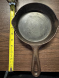Vintage Wagner Ware Sidney -O- No. 3 Cast Iron Skillet 6 Inch Heat Ring