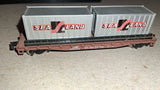 Bachmann N Scale Model Train Lot of 4 Union Pacific Cotton Belt Firestone L&N