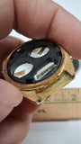 Vintage 1970s Litronix Gold Tone Red LED Digital Watch Head Untested 040489 USA