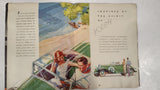 1932 Studebaker The Wheel Magazine July Rare Vintage Automotive Advertising Art