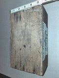 Antique Finger-Jointed Small Wooden Box Primitive Rustic Hardware Storage Crate