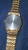Vintage Seiko Quartz Men Day Date Watch 7N43-8A39 Box As Is Untested Repair Lot