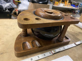 Vintage Decatur 6 Smoking Pipe Stand Rack Holder Humidor Mid Modern 50's Display