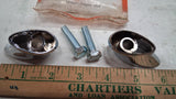 Pair (2) Chris Products Chrome Rear Turn Signal Mount Brackets 8821 Harley Softa