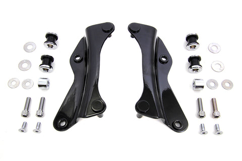 Detachable 4 Point Docking Hardware Kit Black