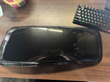METALIC BLACK HARLEY TOURING 14^ SADDLE BAD LID