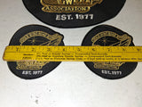 Lot of 3 Honda Gold Wing Road Riders GWRRA Motorcycle Patches, New 4-9.75"