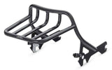 OEM Harley Davidson Gloss Black Holdfast Two-Up Luggage Rack Softail 50300133