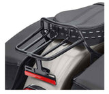 OEM Harley Davidson Gloss Black Holdfast Two-Up Luggage Rack Softail 50300133