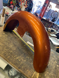 Custom Front Fender Amber Whiskey Harley Touring Street Road Glide 5 1/2" FLH