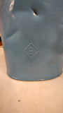 Vintage Eagle Long Spout Railroad Oil Can Blue 30" Train Oiler Pot