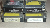 Bachmann N Scale Model Train Lot of 4 Union Pacific Cotton Belt Firestone L&N