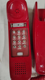 Vintage Western Electric Bell System Red Trimline Touch Tone Telephone