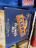 Vtg 1930s Clark Bar Display Box Eclipses Rare Candy Collectible Advertising Pgh!