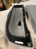 24^ saddlebag Lid Harley dark billiard gray OEM New T/O Left Touring Glide King