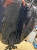 Harley Gas Fuel Tank Gauntlet Gray metallic Charcoal badges Street Road Glide