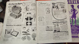Vintage Childrens Activities Magazines Lot 1940s Home School Games Crafts