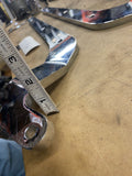 Solid Rear Fender Struts Harley Heritage Softail FLSTC Fatboy Chrome Custom Chop