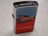 Vintage 1997 Zippo Cambridge Diner Lighter - Unfired Near-Mint