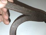 Antique Wrought Forged Logging Hook Boat Hook Head Ice Pike Blacksmith Primitive
