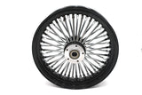 52-1445 King Spoke 16x3.5 black rear wheel