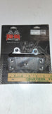 Mid-USA 58327 Hardbody Chrome Right Front Caliper Conversion Bracket Wide Glide