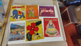 Vintage Childrens Book Game Lot 1940s 1960s Little Golden Books Humpty Dumpty