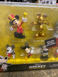 Disney Mickey Mouse True Original Collectible Deluxe Figure Set Golden 90 years