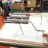 Luggage Rack W pass Grab Rails Harley Heritage Softail Fatboy OEM FLST FLH Shove