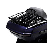Airwing Grand Tour-Pak Gloss Black Luggage Rack Harley Touring Trike Glide 23^