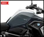 OneDesign HDR Tech HDR321 Black Tank Grips 2019-2022 BMW R 1250 GS R 1250 GS HP