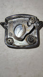 1980-1996 Cadillac Trunk Lock Cover Emblem Crest OEM 20402799 Flip Keyhole