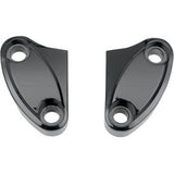 Handlebar RiserTop Clamp Black Harley Sportster Dyna FXR Softail Custom Chopper
