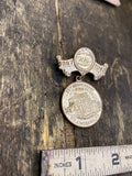 vintage 1887-1912 25th-ann souvenir medal Wilkinsberg pa Badge Collectible!